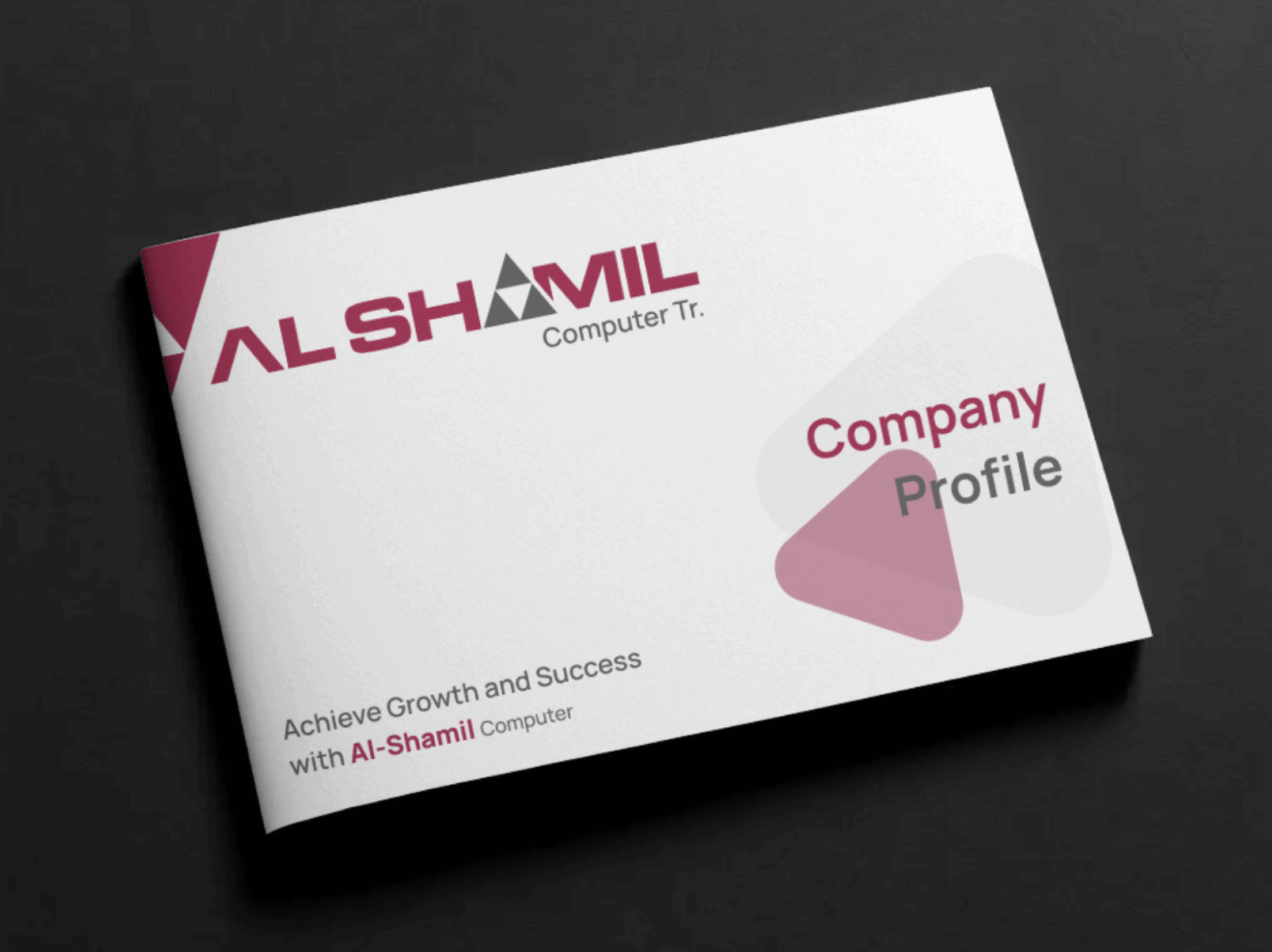 Al-Shamil Computers Company Profile Design