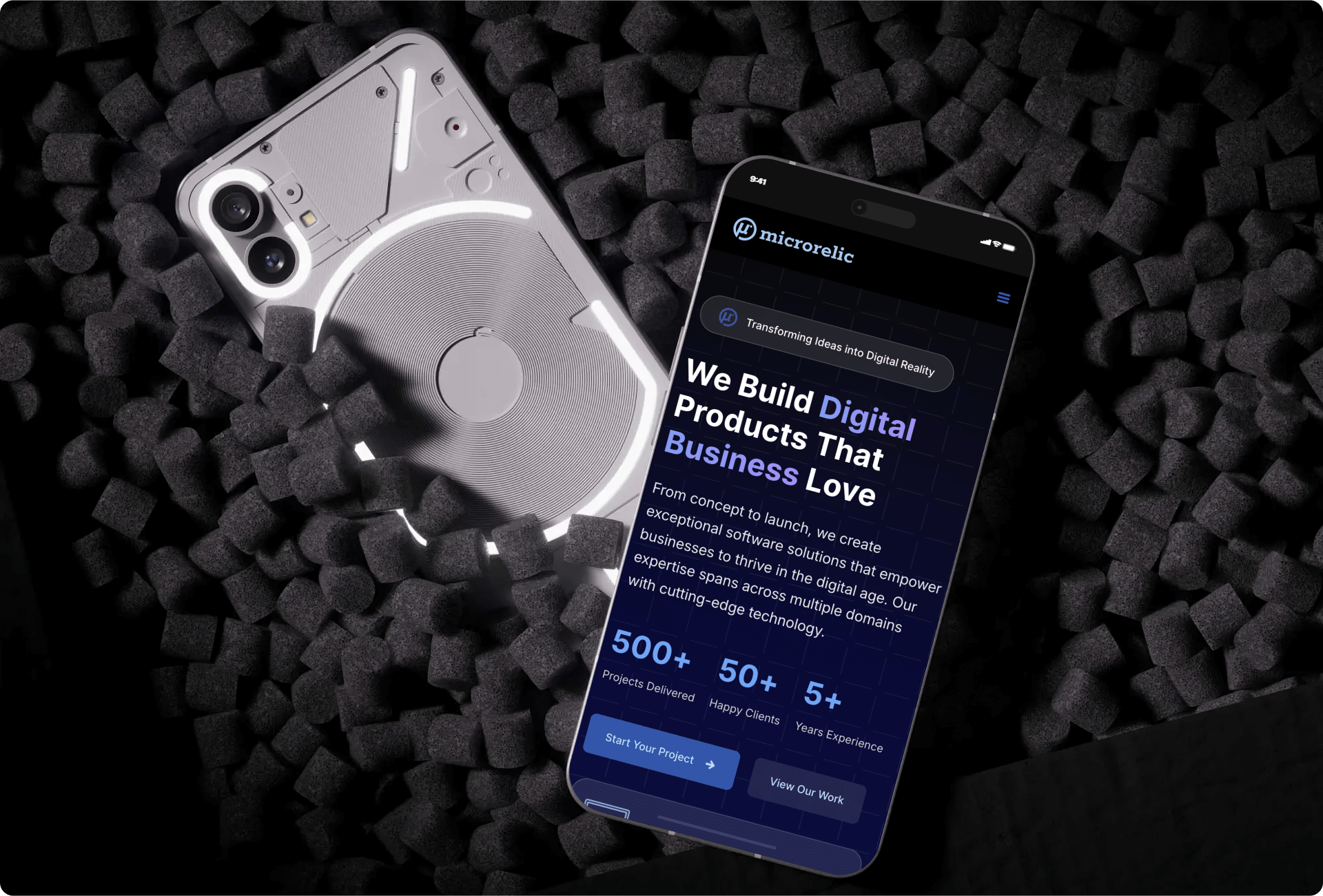 Microrelic Technologies Mobile View