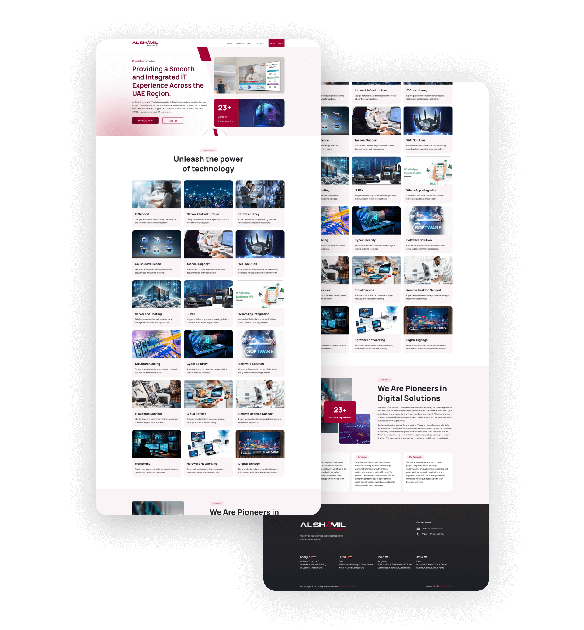 Al‑Shamil Computers IT Services Website