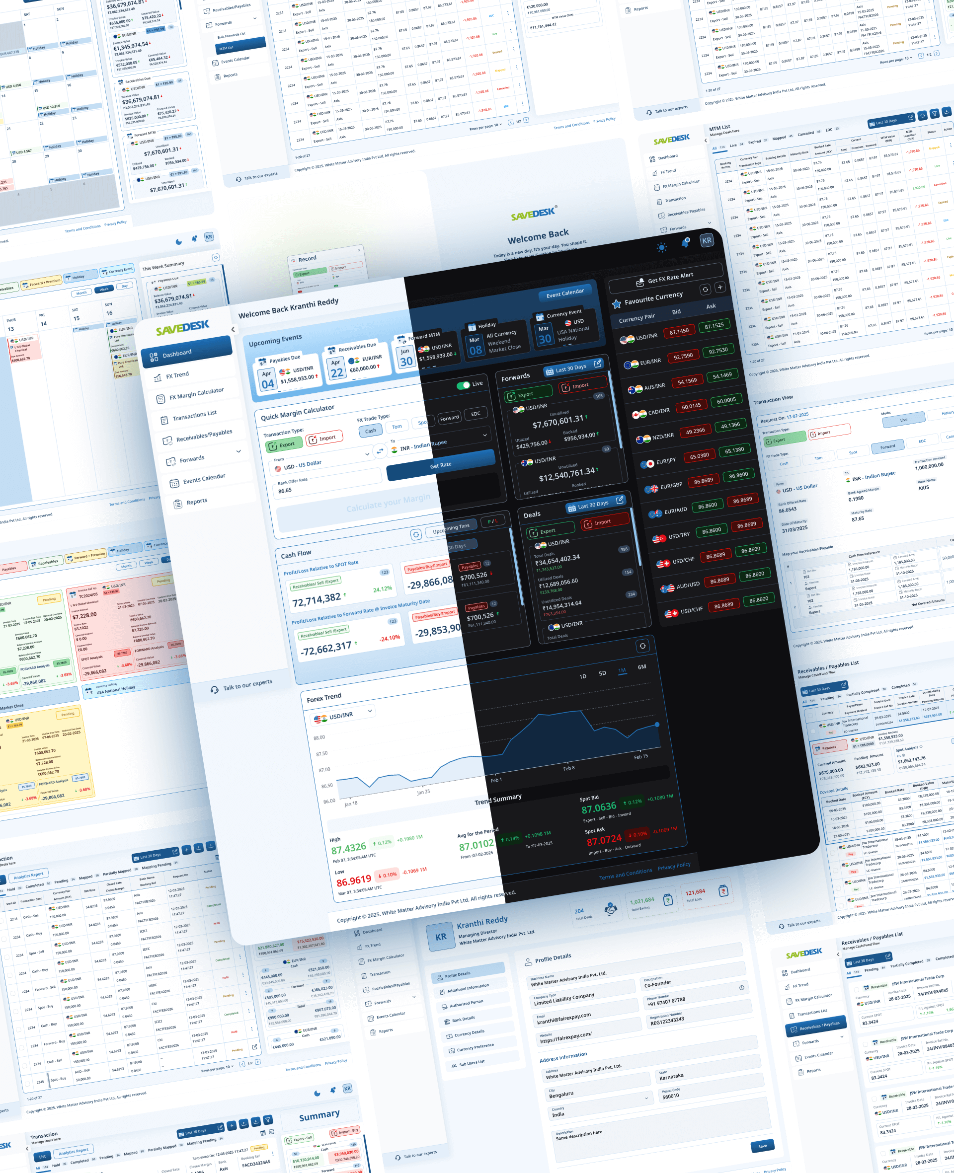 SaveDesk - FinTech Dashboard Redesign Project