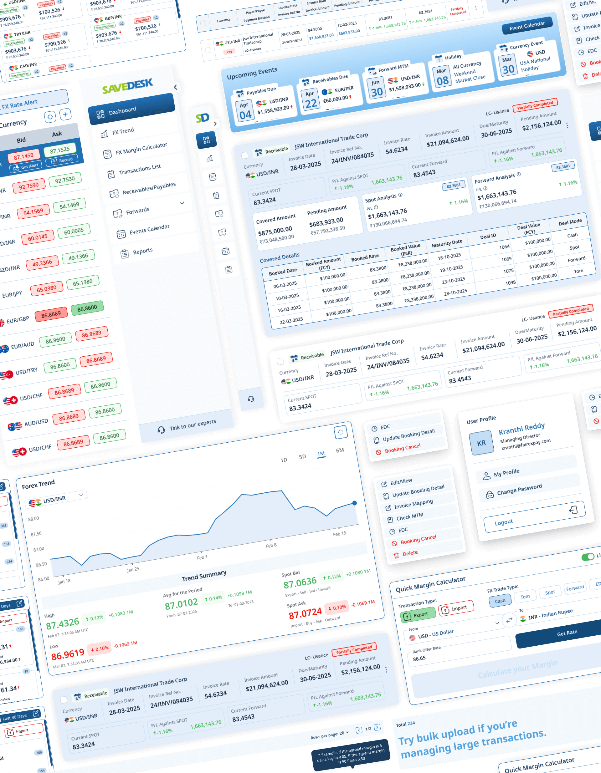 SaveDesk - FinTech Dashboard Redesign Project