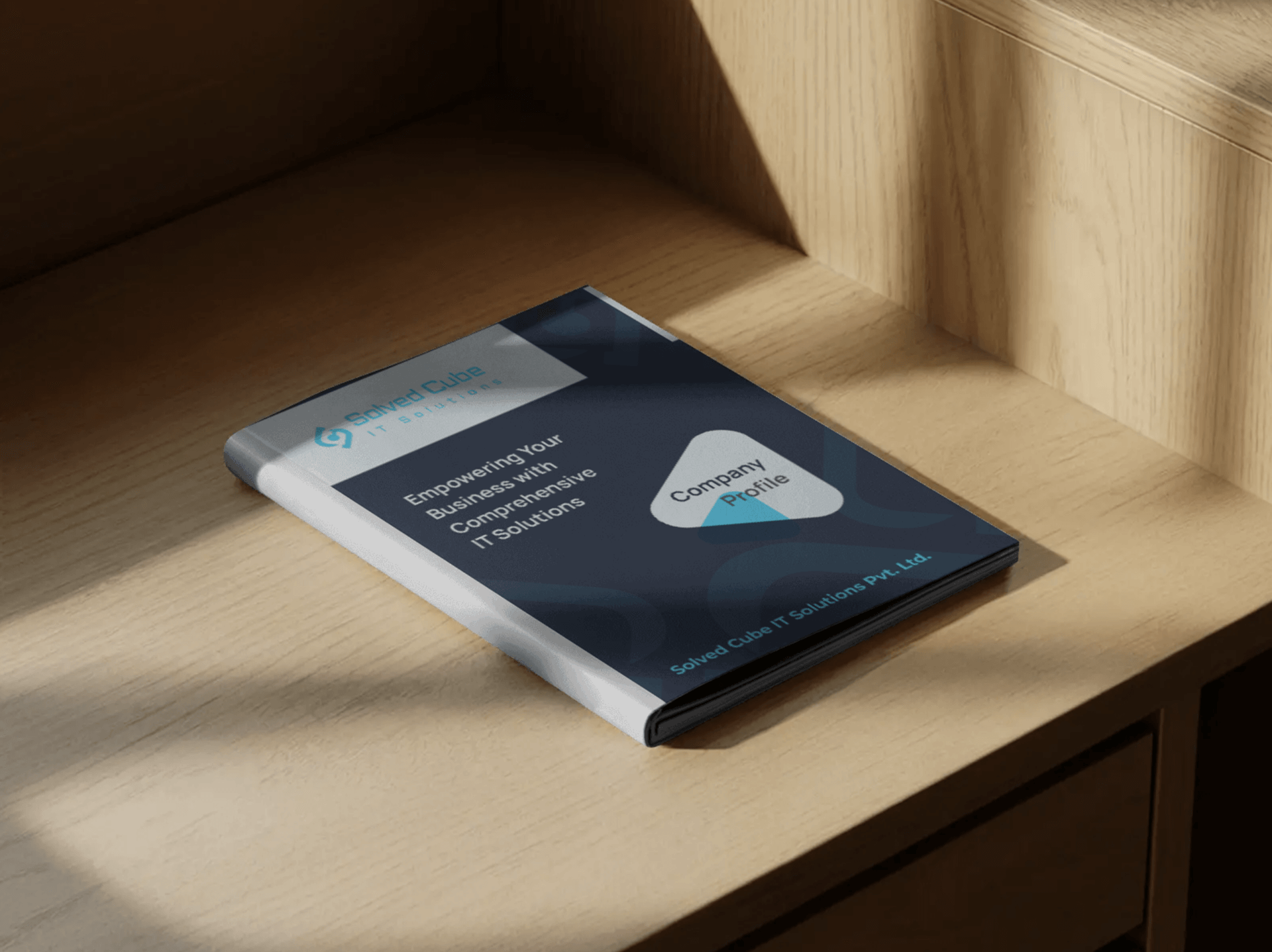 Solved Cube IT Solutions Broucher Design