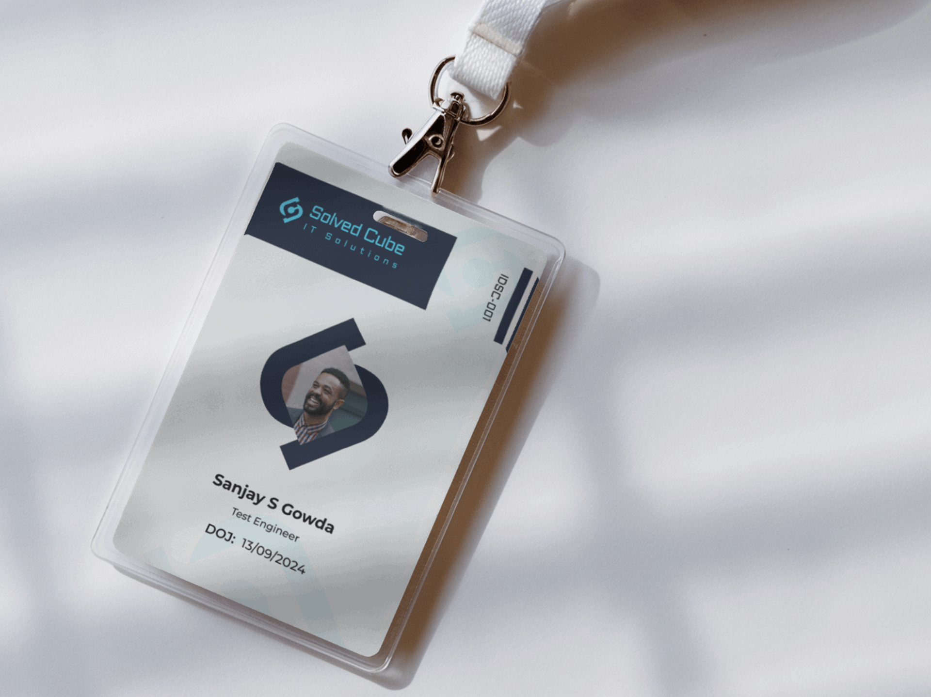 Solved Cube IT Solutions ID Card Design